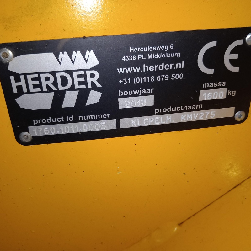 HERDER KLEPELMAAIER KMZ/KMV 225/275 set